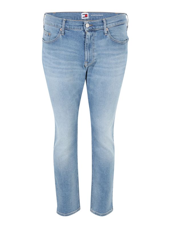 Tommy Jeans Plus Tommy Jeans Plus Дънки 'SCANTON'  син деним / карамел / червено / бяло