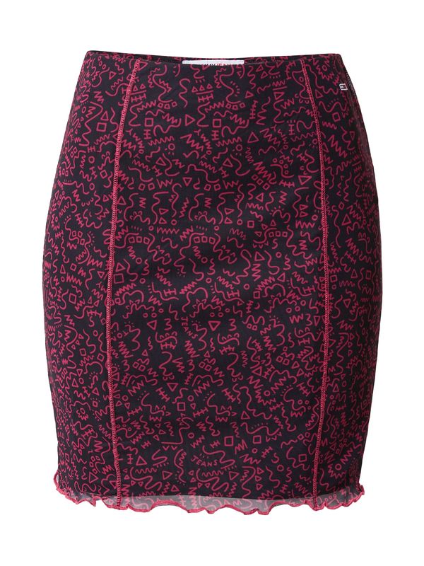 Tommy Jeans Tommy Jeans Пола  розово / черно