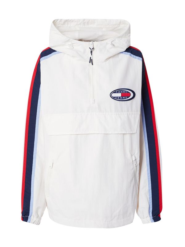 Tommy Jeans Tommy Jeans Преходно яке 'ARCHIVE CHICAGO'  нейви синьо / светлосиньо / червено / бяло