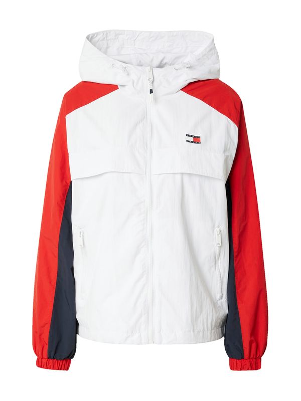 Tommy Jeans Tommy Jeans Преходно яке 'CHICAGO'  морскосиньо / червено / бяло