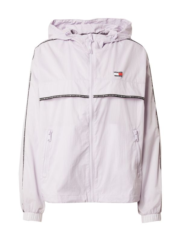 Tommy Jeans Tommy Jeans Преходно яке 'Chicago'  нейви синьо / пастелнолилаво / червено / бяло