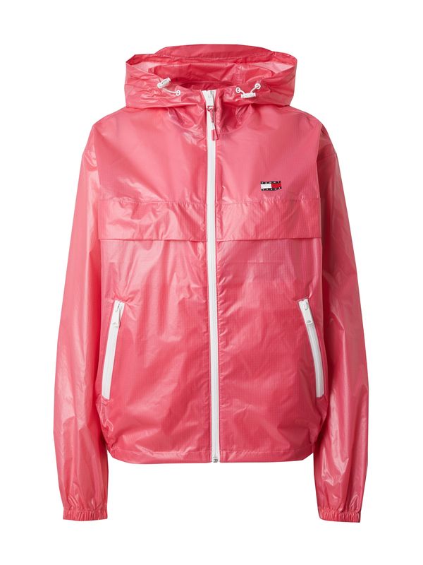 Tommy Jeans Tommy Jeans Преходно яке 'Chicago'  нейви синьо / пепел от рози / червено / бяло