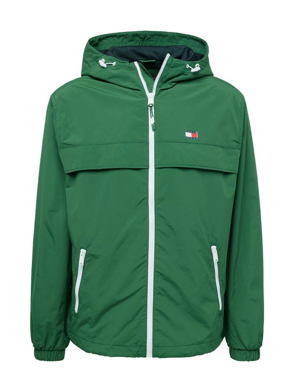Tommy Jeans Tommy Jeans Преходно яке 'CHICAGO'  смарагдово зелено