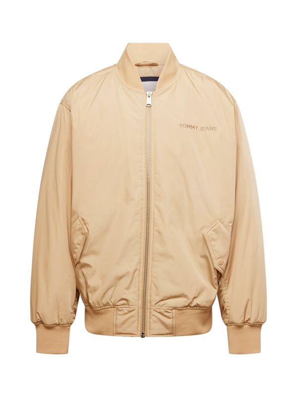 Tommy Jeans Tommy Jeans Преходно яке  цвят "пясък" / тъмносиньо / червено / бяло