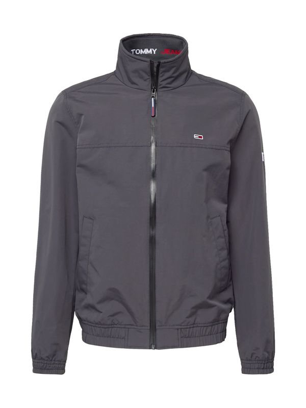 Tommy Jeans Tommy Jeans Преходно яке 'ESSENTIAL'  антрацитно черно