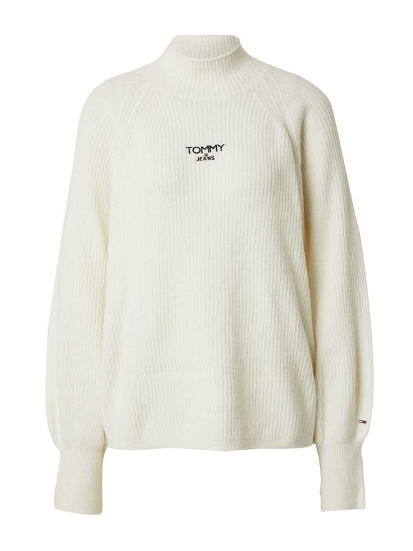 Tommy Jeans Tommy Jeans Пуловер  черно / бяло