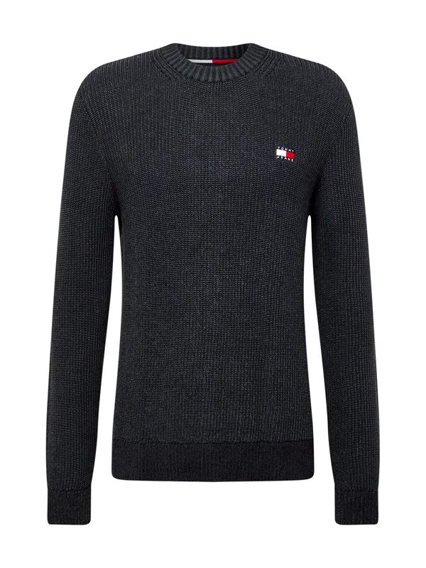 Tommy Jeans Tommy Jeans Пуловер  червено / черно / бяло