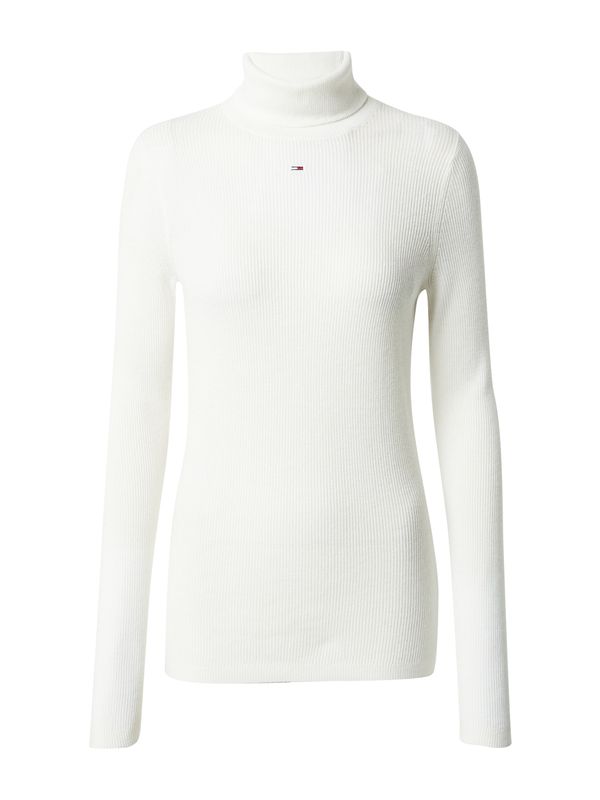 Tommy Jeans Tommy Jeans Пуловер 'Essential'  бяло