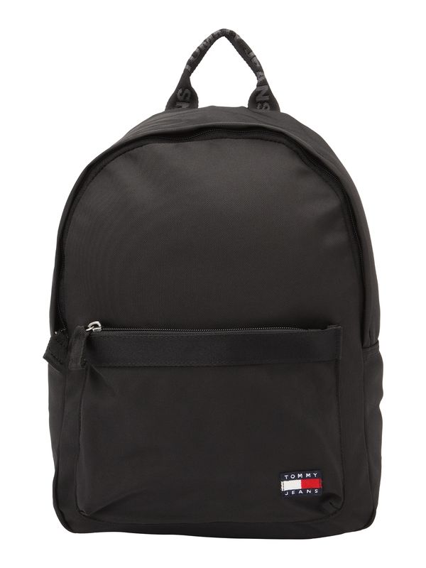 Tommy Jeans Tommy Jeans Раница 'Essential'  сиво / червено / черно / бяло