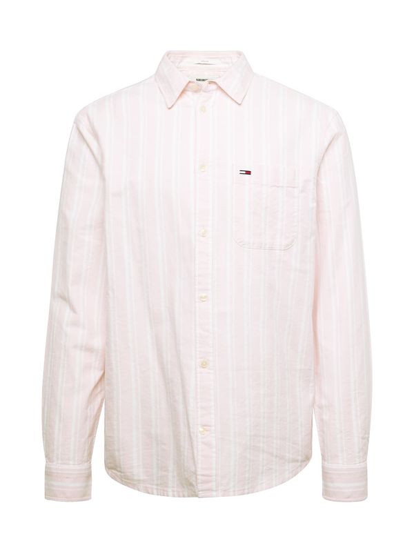 Tommy Jeans Tommy Jeans Риза  нейви синьо / бледорозово / червено / бяло