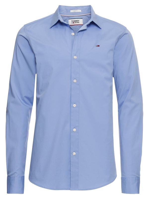 Tommy Jeans Tommy Jeans Риза  светлосиньо / алено / бяло