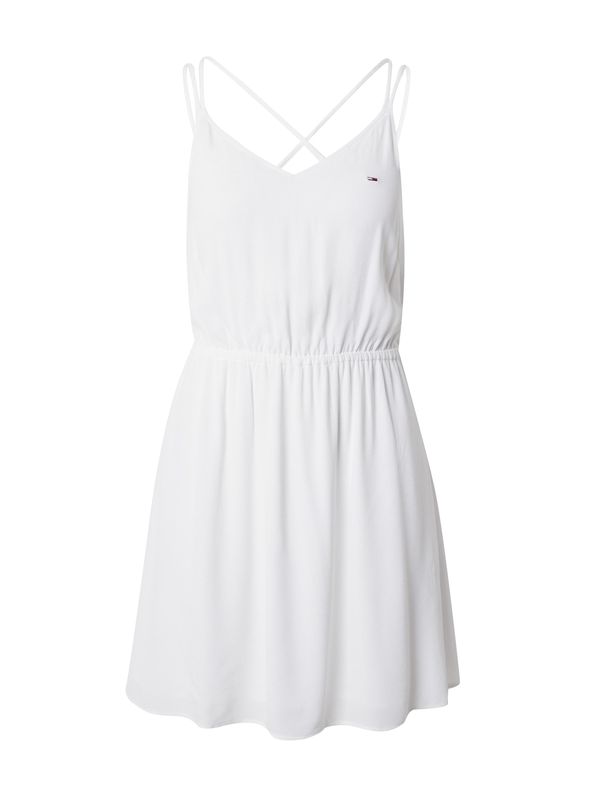 Tommy Jeans Tommy Jeans Рокля 'ESSENTIAL'  бяло