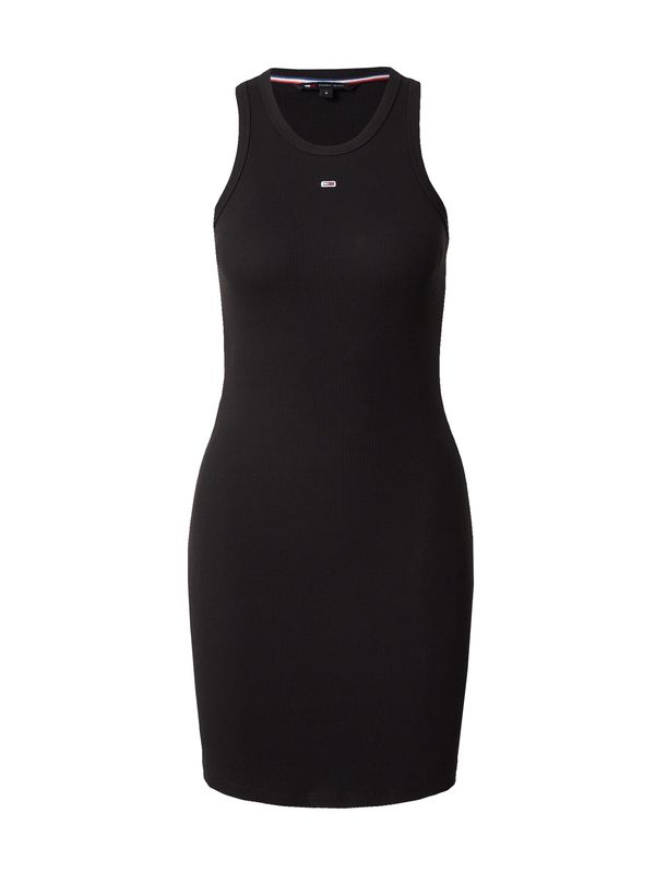 Tommy Jeans Tommy Jeans Рокля 'ESSENTIAL'  нейви синьо / червено / черно / бяло