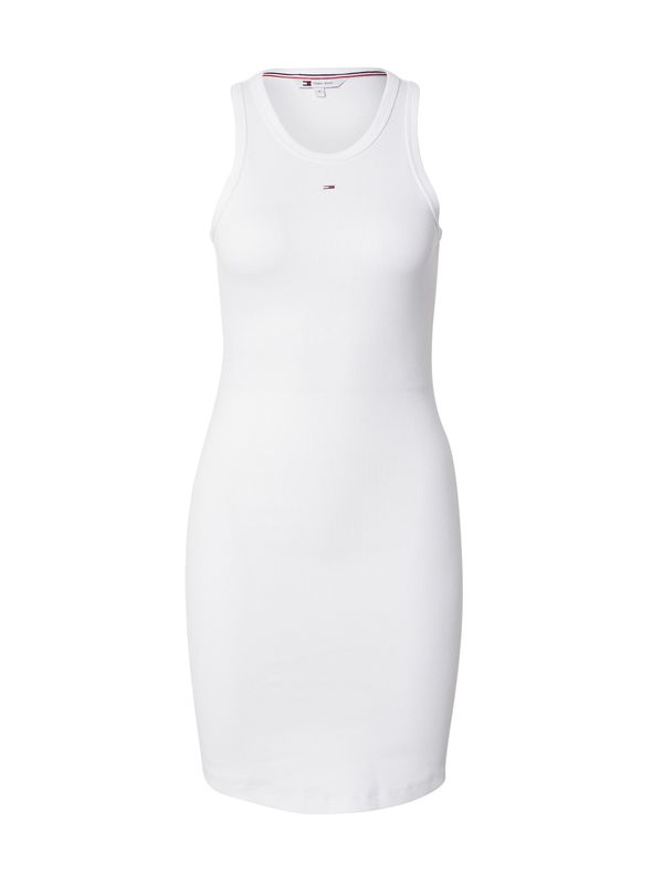 Tommy Jeans Tommy Jeans Рокля 'ESSENTIAL'  нейви синьо / червено / мръсно бяло