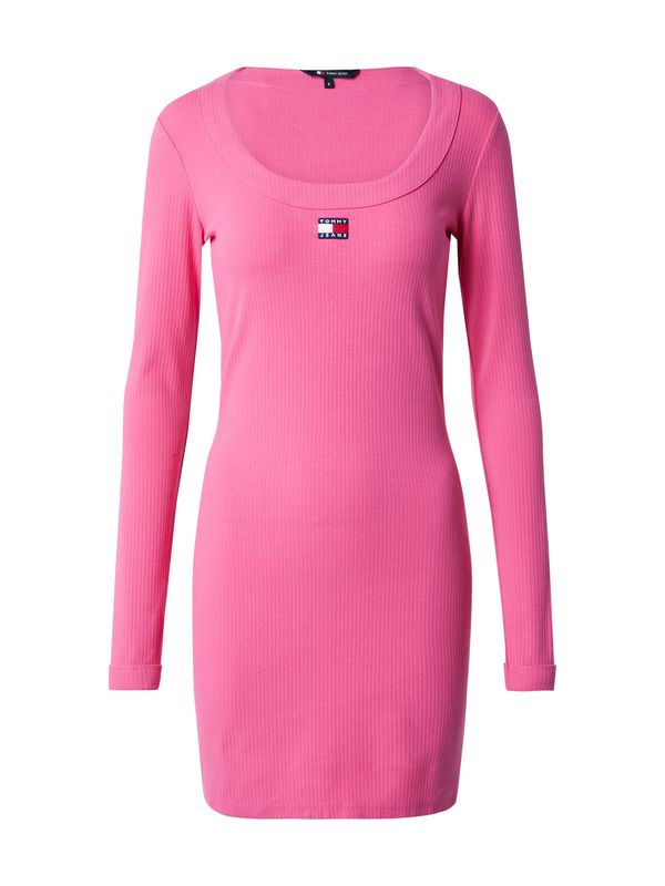 Tommy Jeans Tommy Jeans Рокля  морскосиньо / светлорозово / червено / бяло