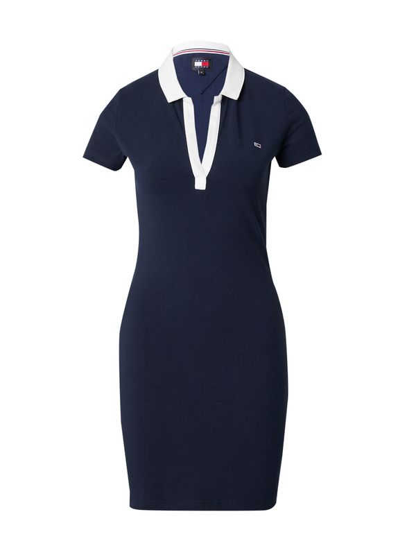 Tommy Jeans Tommy Jeans Рокля  нейви синьо / бяло