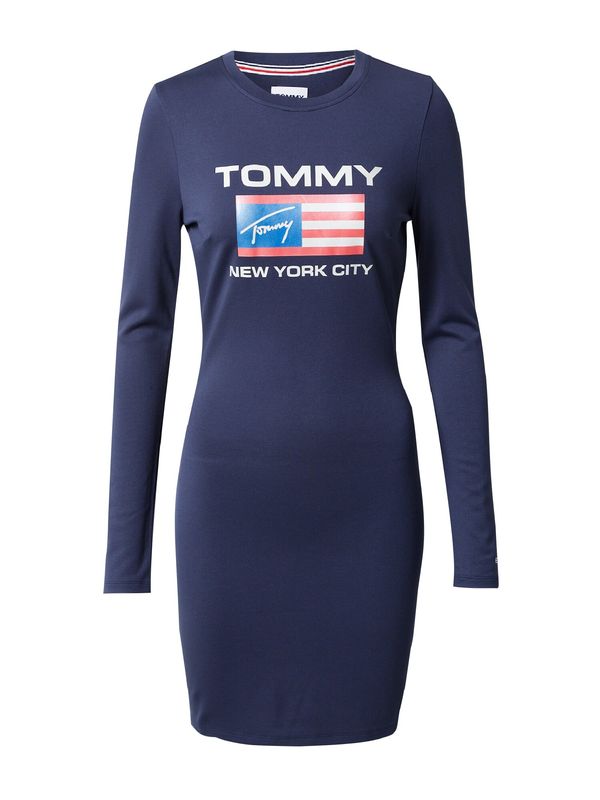 Tommy Jeans Tommy Jeans Рокля  синьо / нейви синьо / червено / бяло