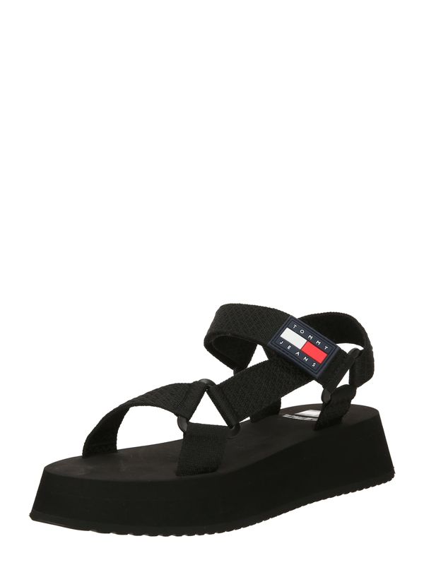 Tommy Jeans Tommy Jeans Сандали 'EVA'  нейви синьо / ярко червено / черно / бяло