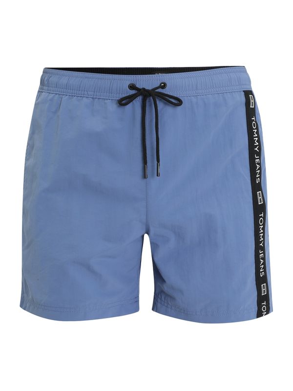 Tommy Jeans Tommy Jeans Шорти за плуване  сапфирено синьо / черно / бяло