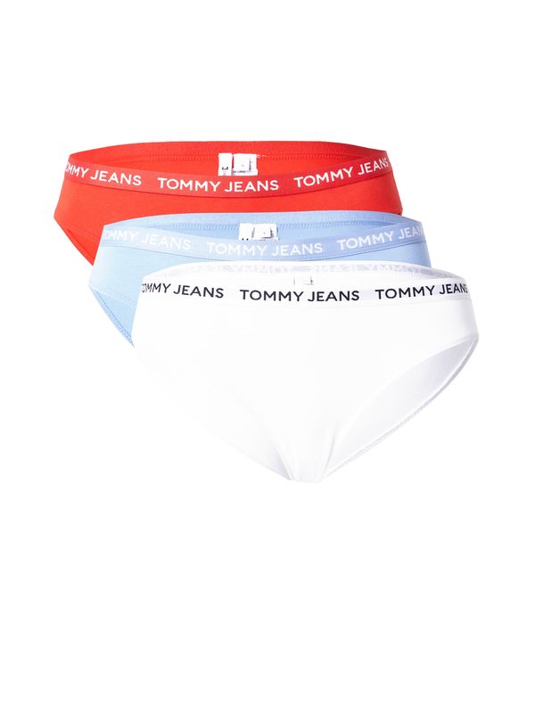 Tommy Jeans Tommy Jeans Слип  светлосиньо / червено / черно / бяло