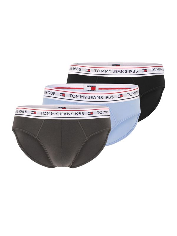 Tommy Jeans Tommy Jeans Слип  светлосиньо / тъмносиво / черно / бяло