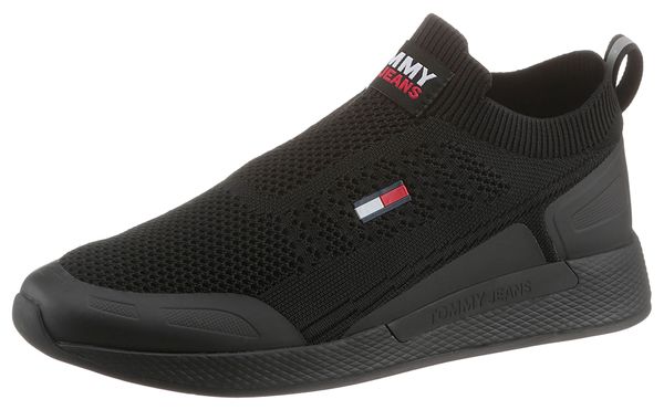 Tommy Jeans Tommy Jeans Спортни обувки Slip On  червено / черно / бяло