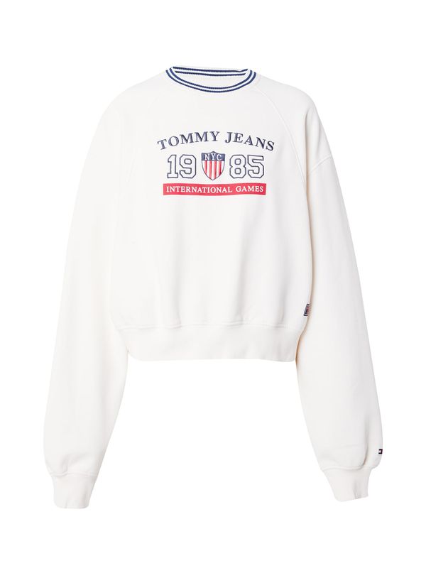 Tommy Jeans Tommy Jeans Суичър 'ARCHIVE GAMES'  нейви синьо / червено / бяло