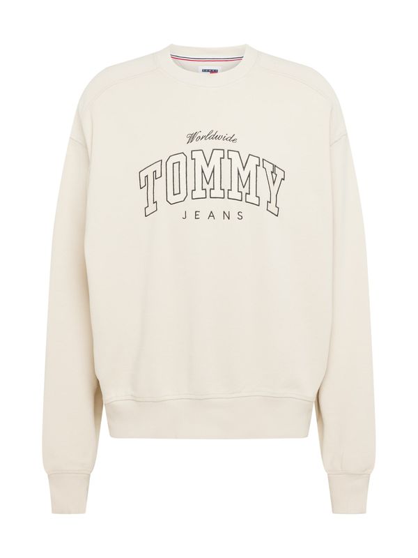 Tommy Jeans Tommy Jeans Суичър  бежово / черно