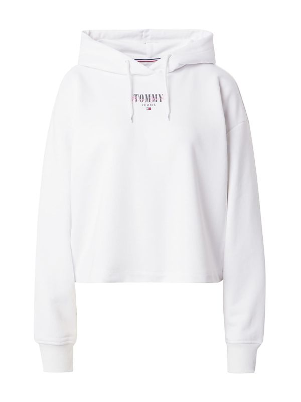 Tommy Jeans Tommy Jeans Суичър 'ESSENTIAL'  морскосиньо / светлорозово / червено / бяло