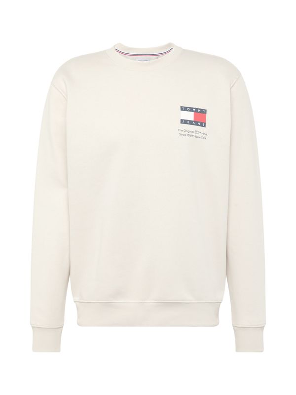 Tommy Jeans Tommy Jeans Суичър 'Essential'  слонова кост / морскосиньо / червено / бяло