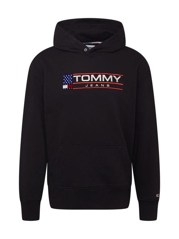 Tommy Jeans Tommy Jeans Суичър 'Modern Sport'  синьо / червено / черно / бяло