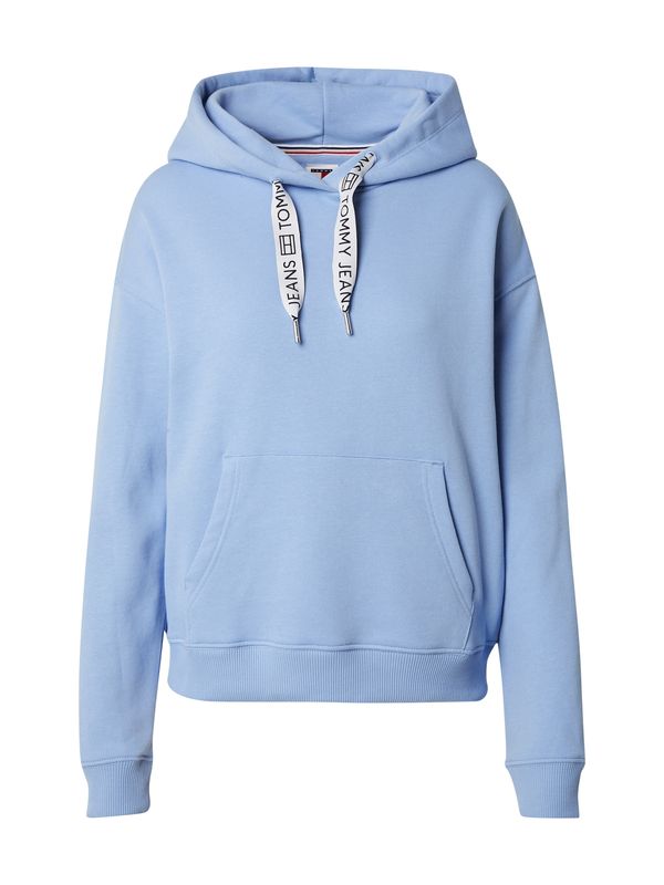 Tommy Jeans Tommy Jeans Суичър  небесносиньо / черно / мръсно бяло