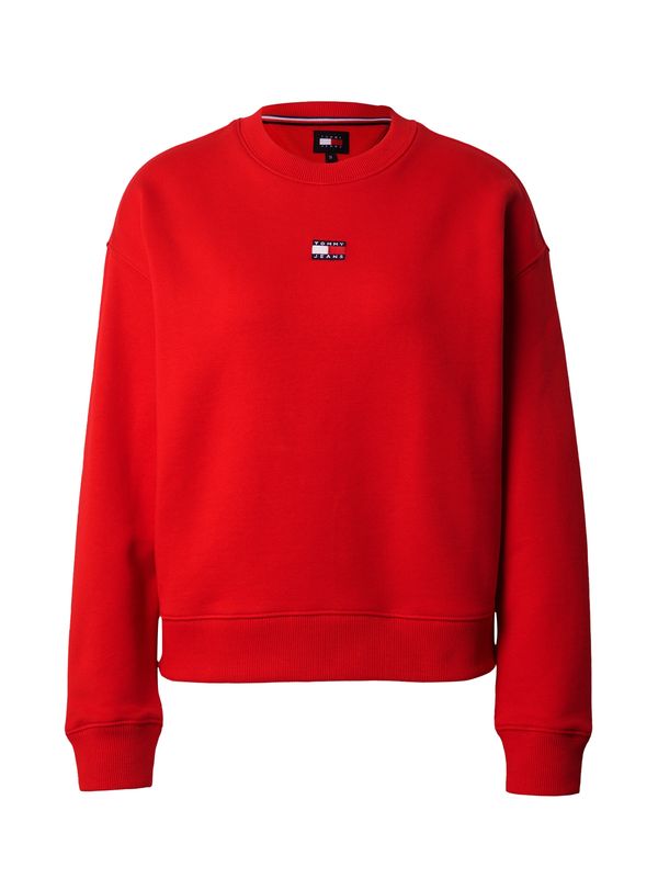 Tommy Jeans Tommy Jeans Суичър  нейви синьо / червено / бяло