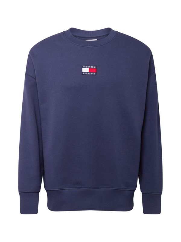 Tommy Jeans Tommy Jeans Суичър  нейви синьо / огнено червено / бяло