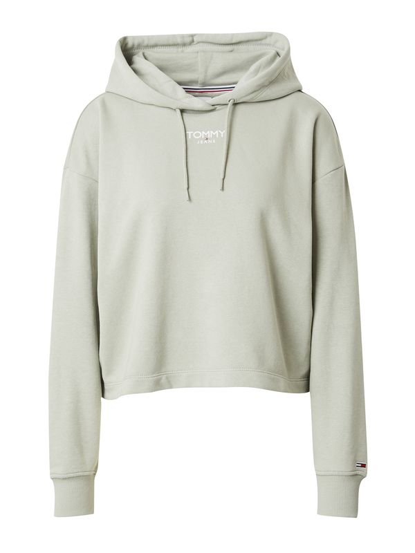 Tommy Jeans Tommy Jeans Суичър  пастелно зелено / бяло