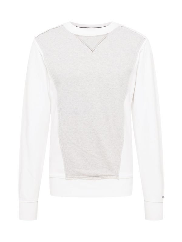 Tommy Jeans Tommy Jeans Суичър  сив меланж / бяло