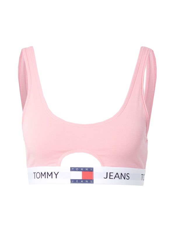 Tommy Jeans Tommy Jeans Сутиен  нейви синьо / бледорозово / червено / бяло