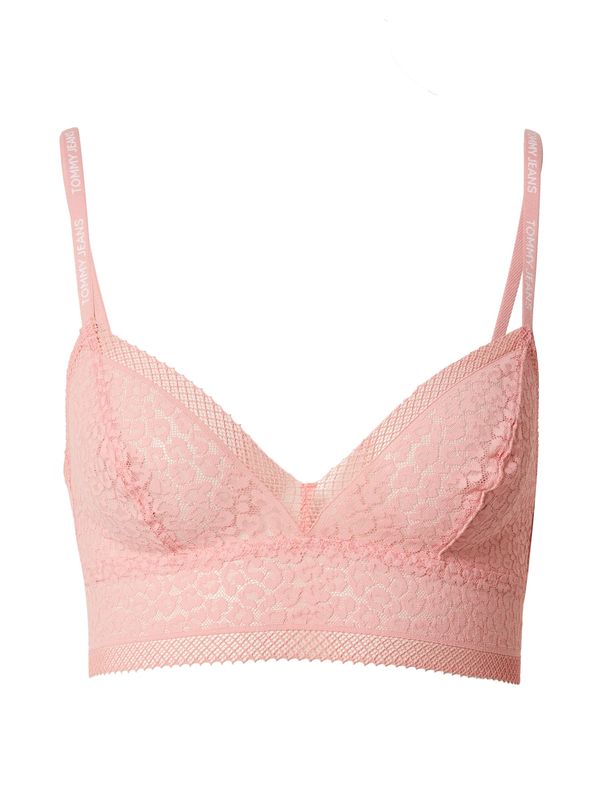 Tommy Jeans Tommy Jeans Сутиен  нейви синьо / бледорозово / червено / бяло