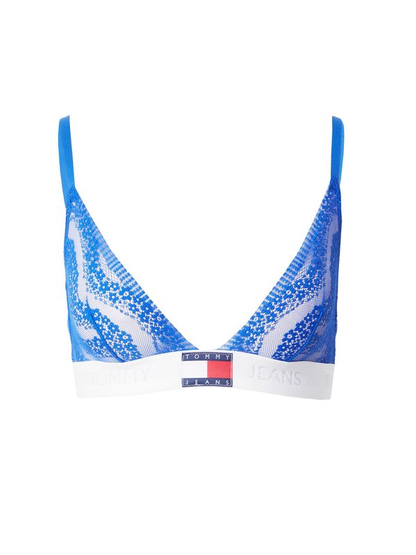 Tommy Jeans Tommy Jeans Сутиен  синьо / червено / сребърно / бяло
