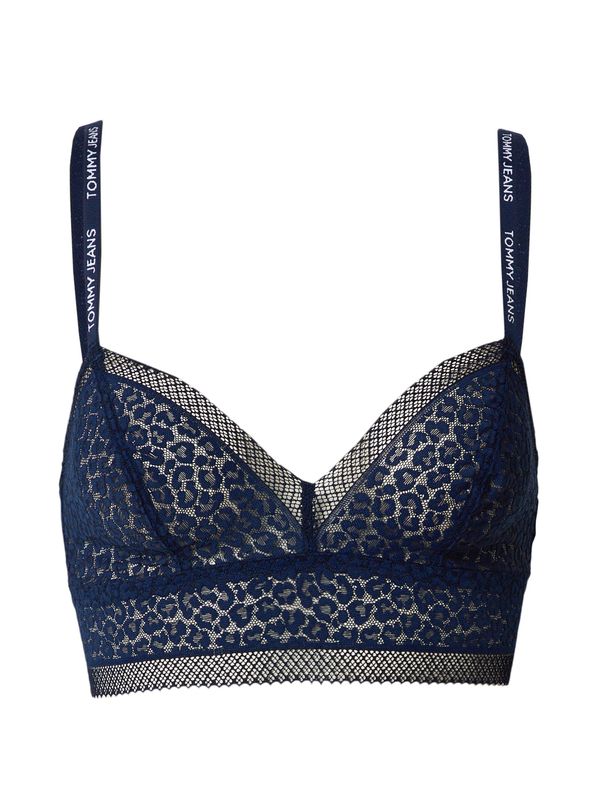 Tommy Jeans Tommy Jeans Сутиен  тъмносиньо / бяло