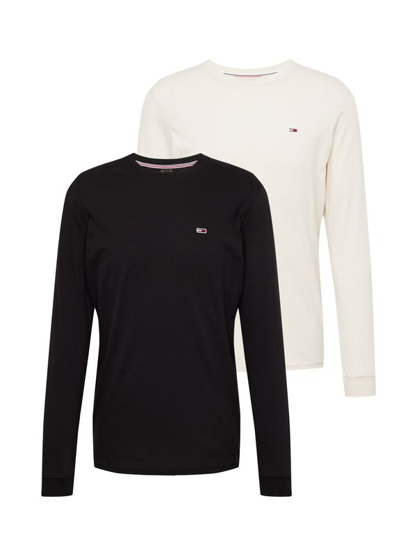 Tommy Jeans Tommy Jeans Тениска  бежово / черно