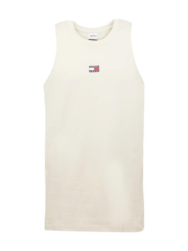 Tommy Jeans Tommy Jeans Тениска  бежово / нейви синьо / червено / бяло