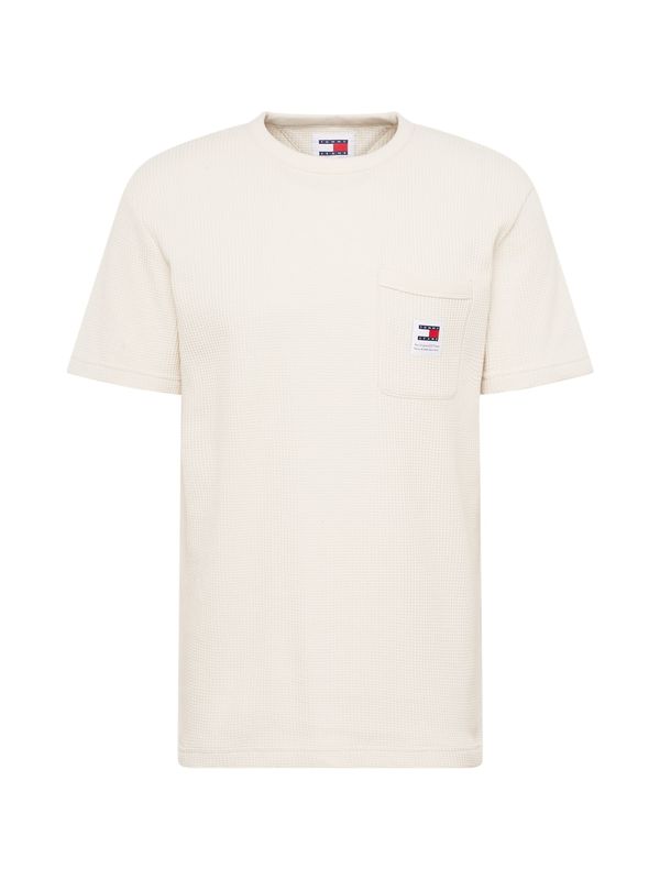 Tommy Jeans Tommy Jeans Тениска  бежово / нейви синьо / червено / мръсно бяло