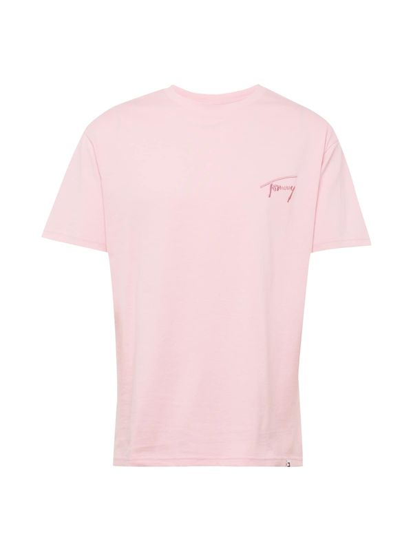 Tommy Jeans Tommy Jeans Тениска  бледорозово / тъмнорозово