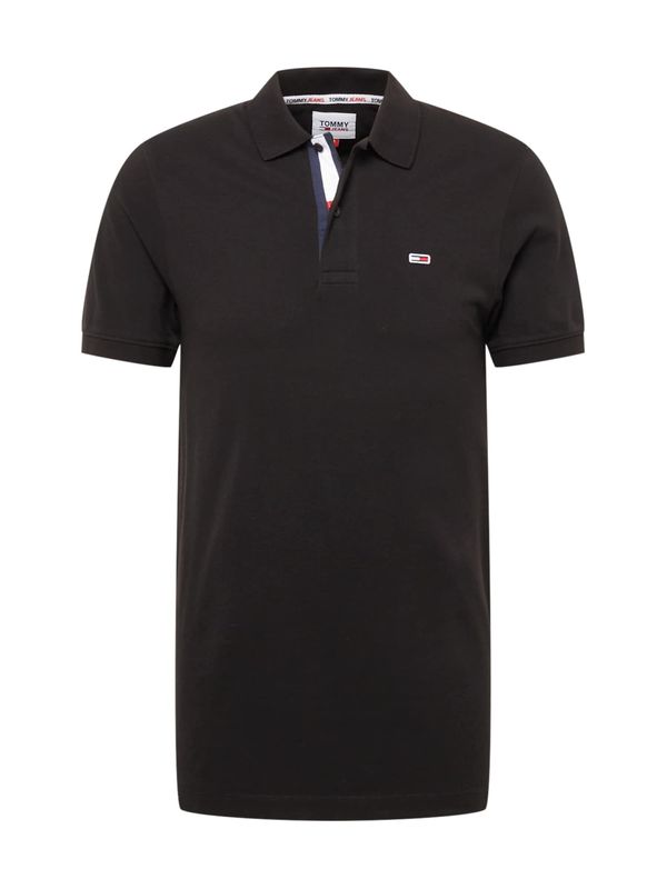 Tommy Jeans Tommy Jeans Тениска  червено / черно / бяло