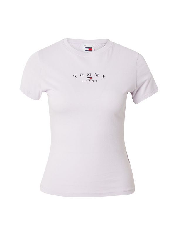 Tommy Jeans Tommy Jeans Тениска 'ESSENTIAL'  нейви синьо / люляк / червено / бяло