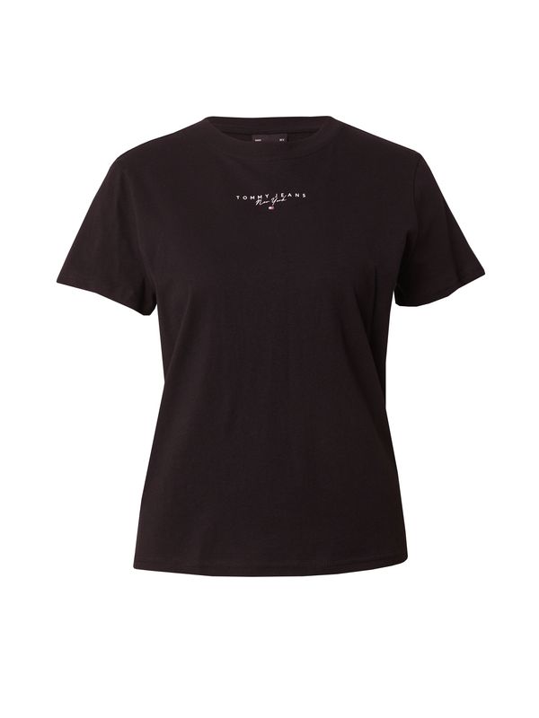 Tommy Jeans Tommy Jeans Тениска 'ESSENTIAL'  нейви синьо / ярко червено / черно / бяло