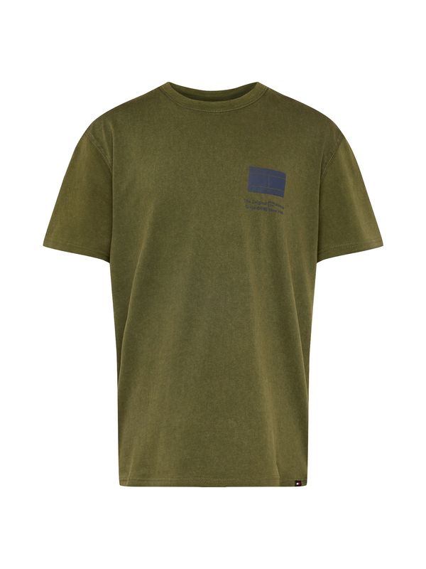 Tommy Jeans Tommy Jeans Тениска 'ESSENTIAL'  синьо / зелено