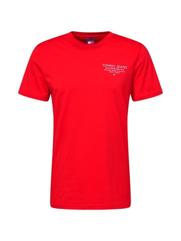 Tommy Jeans Tommy Jeans Тениска 'Essentials'  нейви синьо / червено / бяло