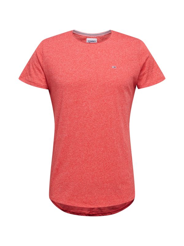 Tommy Jeans Tommy Jeans Тениска 'Jaspe'  нейви синьо / червено / пъпеш / бяло